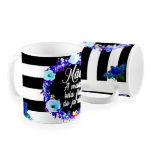 caneca mãe a mais bela flor