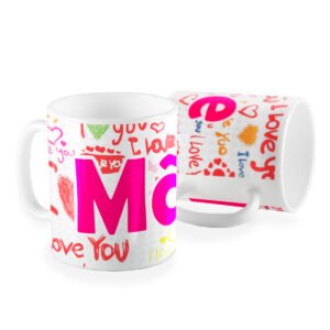 Caneca mãe i love you
