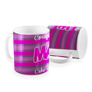 Caneca dia das Mães coracao de mãe