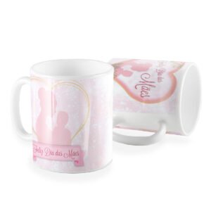 caneca coracao dia das Mães