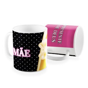 Caneca mãe presente de Deus poa