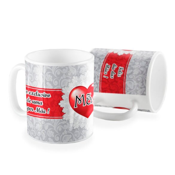 Caneca uso exclusivo da super mãe