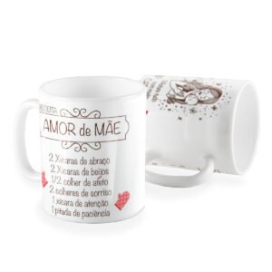 Caneca receitinha da mamãe