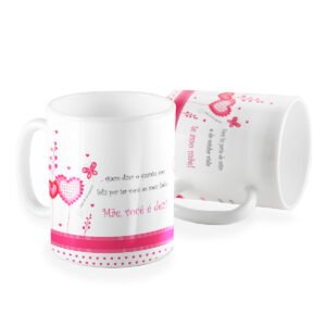 Caneca quero dizer o quanto sou feliz mãe