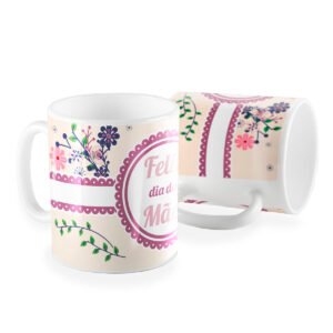 Caneca pae feliz dia das Mães