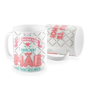 Caneca mãe obrigada por tudo
