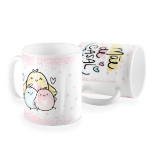 Caneca mãe de casal dia das Mães