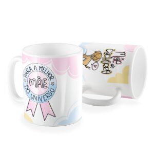 Caneca mãe de pet melhor mãe do universo