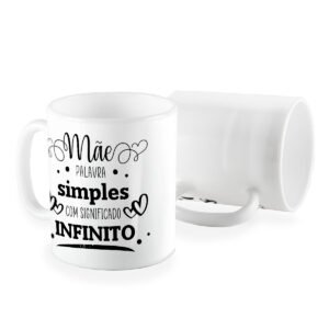 Caneca mãe com significado infinito