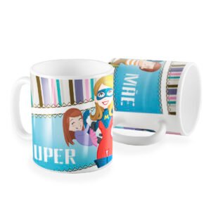Caneca Dia das Mães super mãe