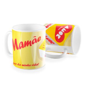 Caneca dia das Mães mamãe doce amor