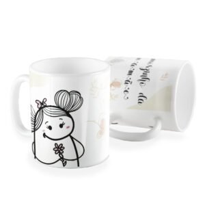 Caneca Flork meme divertida amorzinho da mamãe