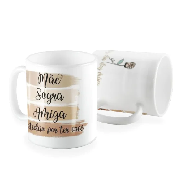 Caneca dia das mães mãe sogra amiga